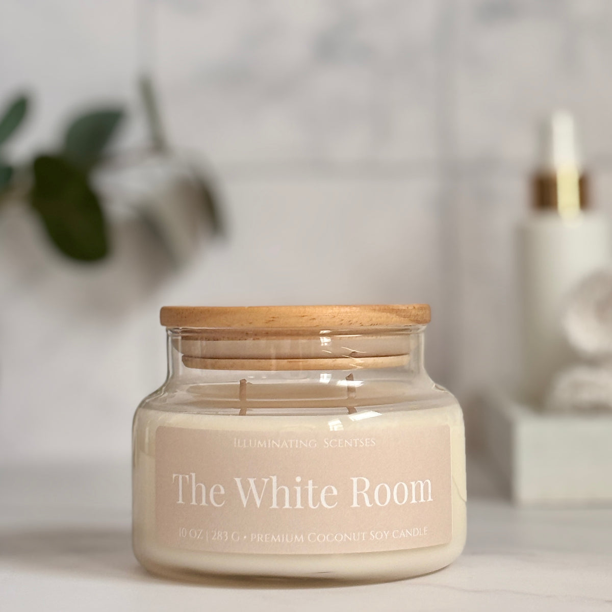 The White Room |  Mandarin + Bergamot + White Tea Candle