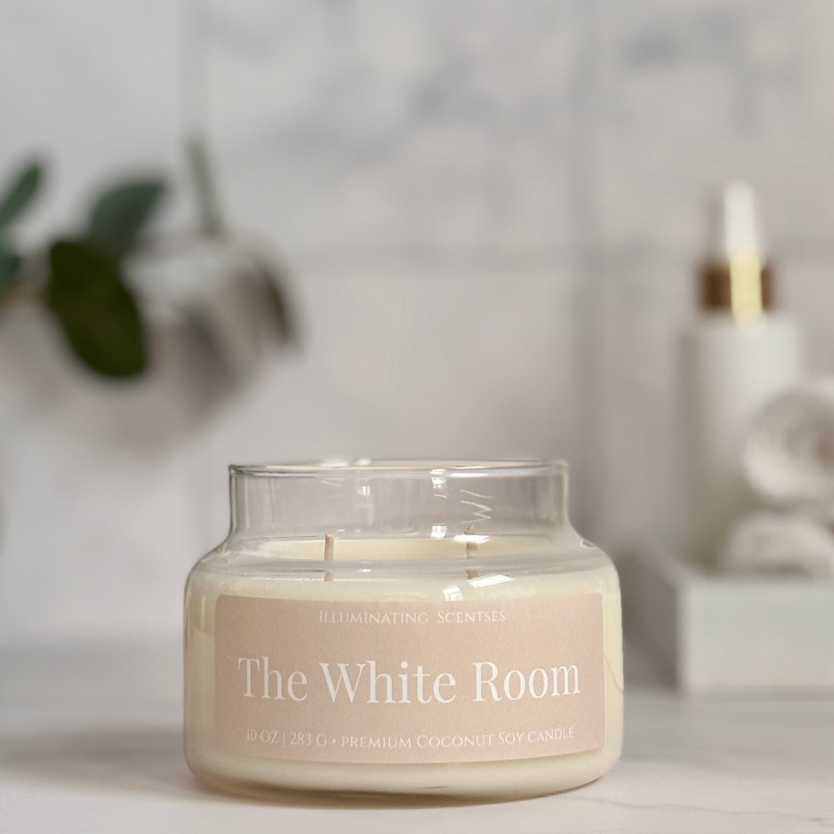 The White Room |  Mandarin + Bergamot + White Tea Candle