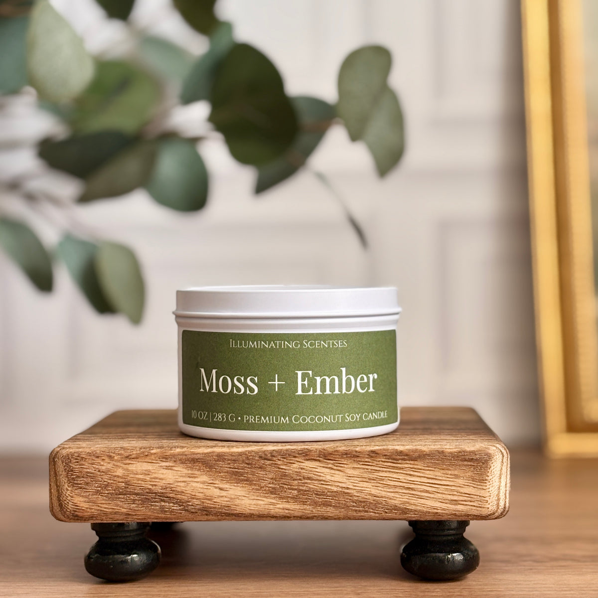 Moss + Ember | Oakmoss + Amber Candle